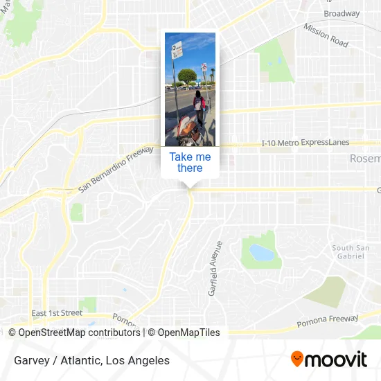 Garvey / Atlantic map