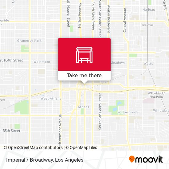 Mapa de Imperial / Broadway