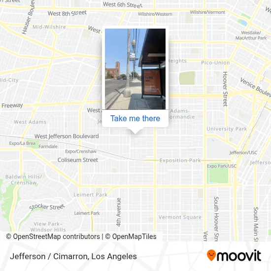 Jefferson / Cimarron map