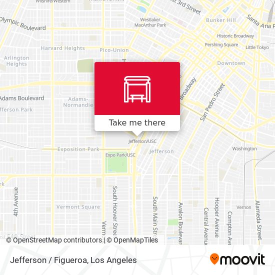 Jefferson / Figueroa map