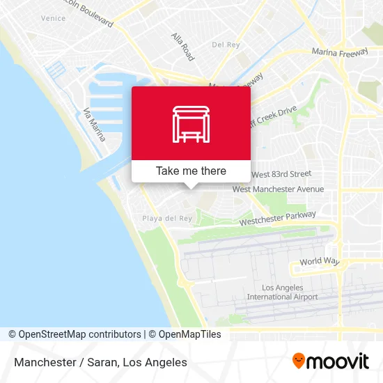 Manchester / Saran map