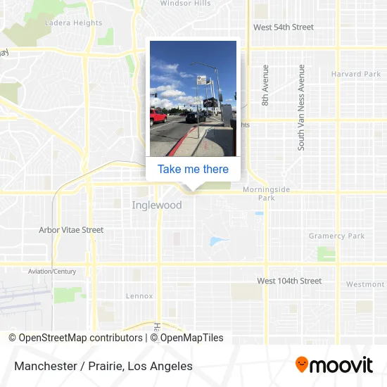 Manchester / Prairie map