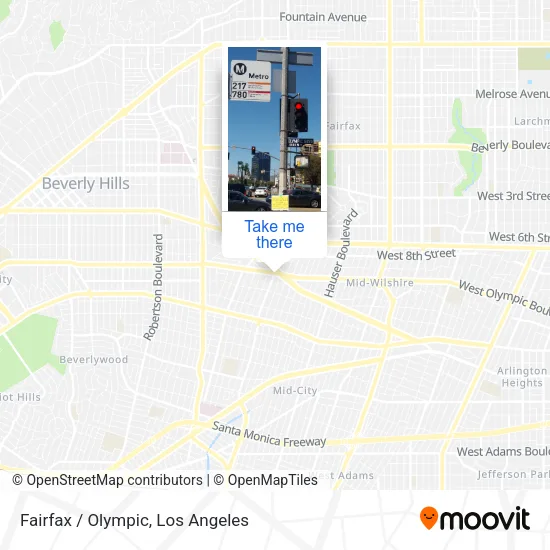 Fairfax / Olympic map
