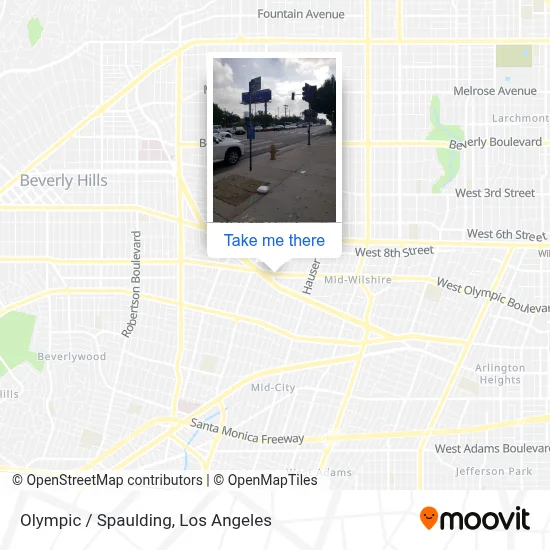 Olympic / Spaulding map