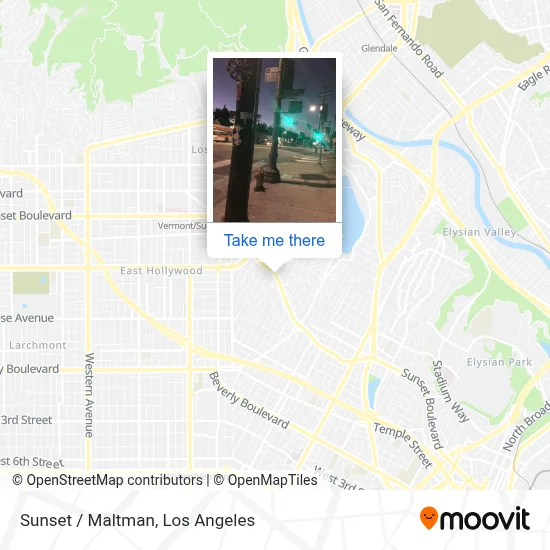 Sunset / Maltman map