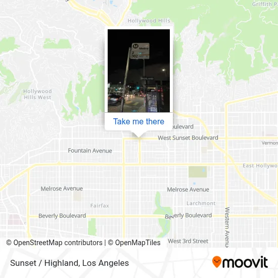 Sunset / Highland map