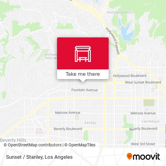 Sunset / Stanley map