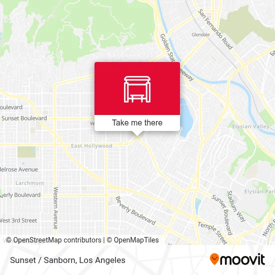 Sunset / Sanborn map