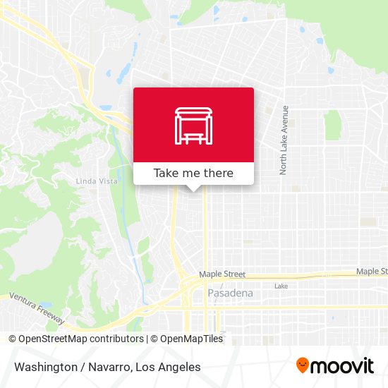 Mapa de Washington / Navarro