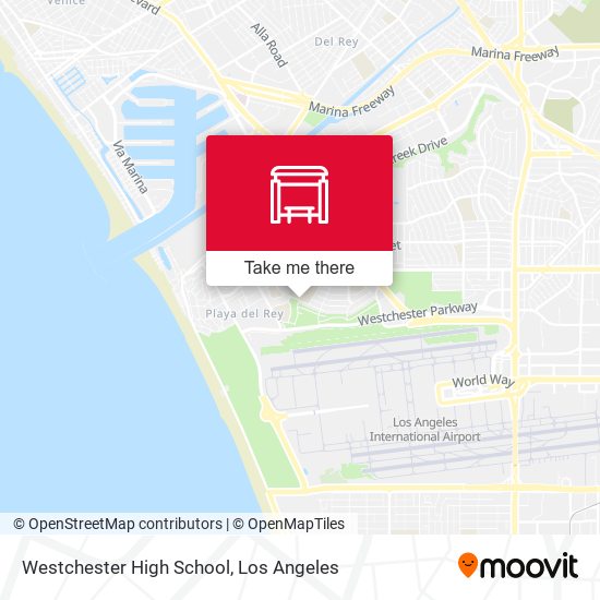 Westchester High School map