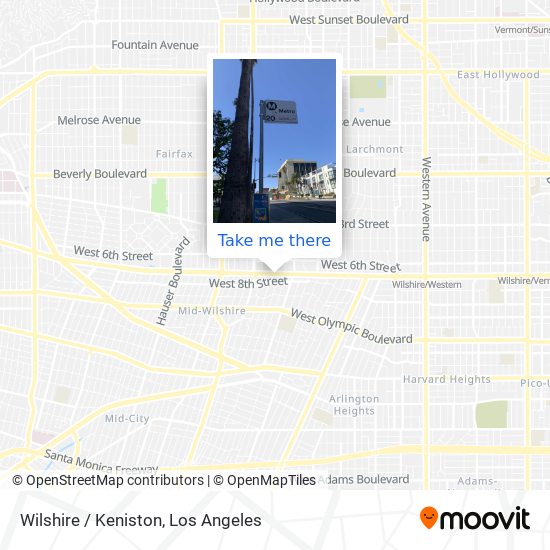 Mapa de Wilshire / Keniston