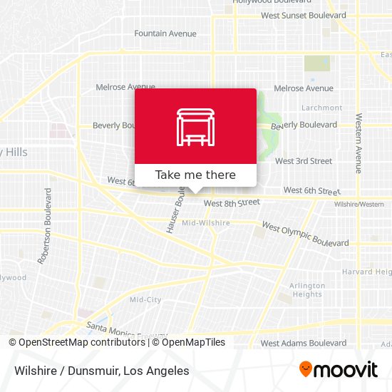 Mapa de Wilshire / Dunsmuir