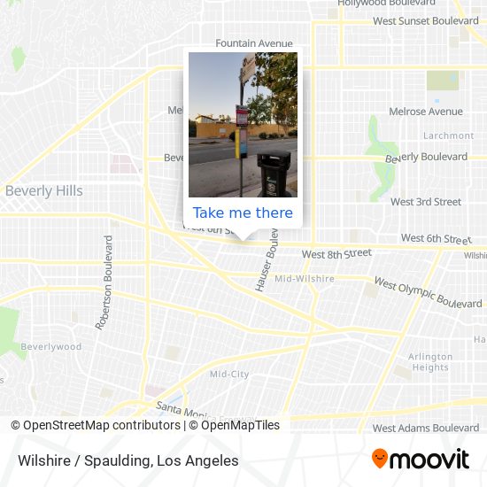 Mapa de Wilshire / Spaulding
