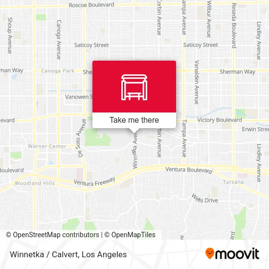 Winnetka / Calvert map