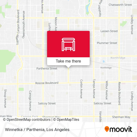 Mapa de Winnetka / Parthenia