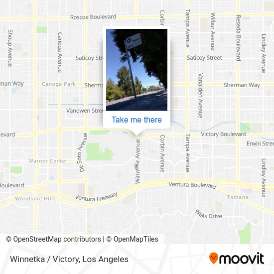 Winnetka / Victory map