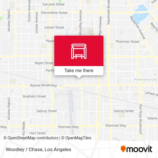 Woodley / Chase map