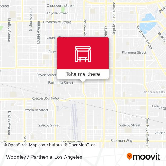 Woodley / Parthenia map