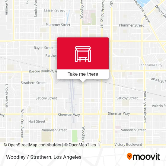 Woodley / Strathern map