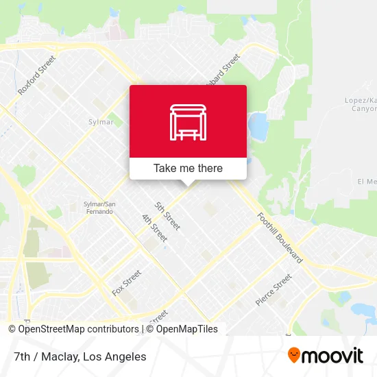 Mapa de 7th / Maclay