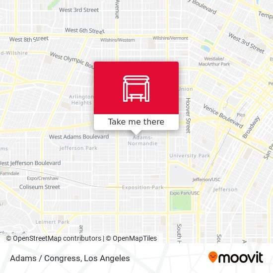 Mapa de Adams / Congress