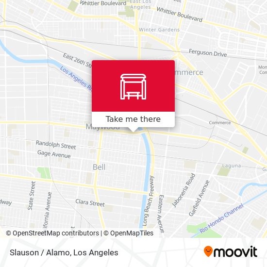 Mapa de Slauson / Alamo