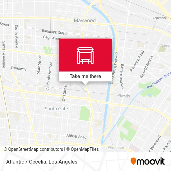 Atlantic / Cecelia map