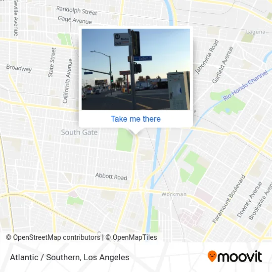 Atlantic / Southern map