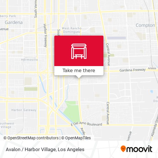 Avalon / Harbor Village map