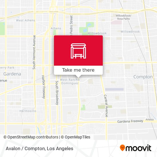 Avalon / Compton map