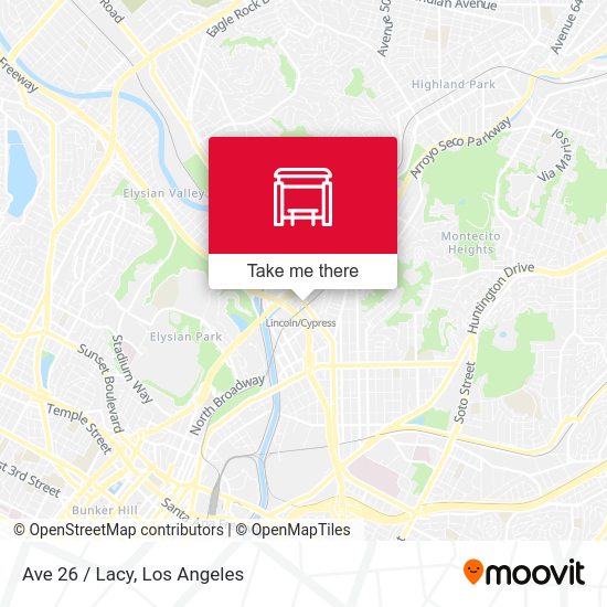 Ave 26 / Lacy map