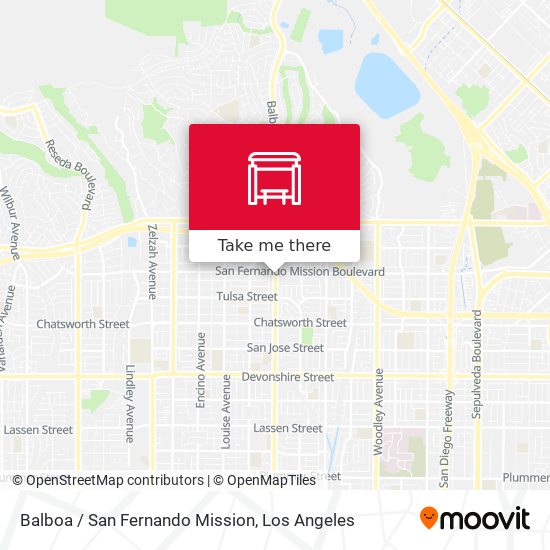 Mapa de Balboa / San Fernando Mission