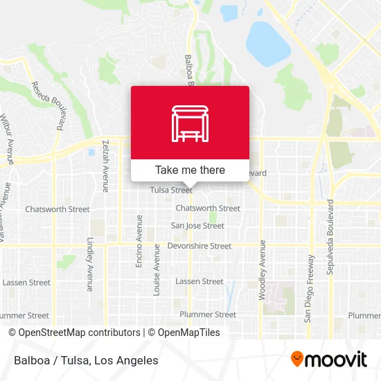 Balboa / Tulsa map
