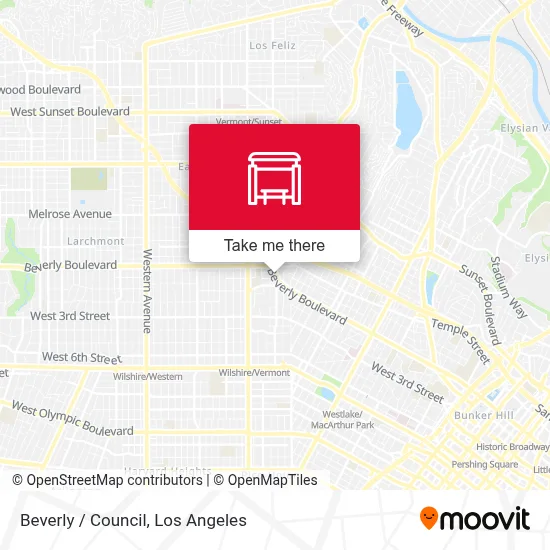 Beverly / Council map