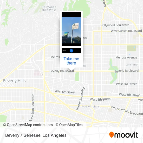 Beverly / Genesee map