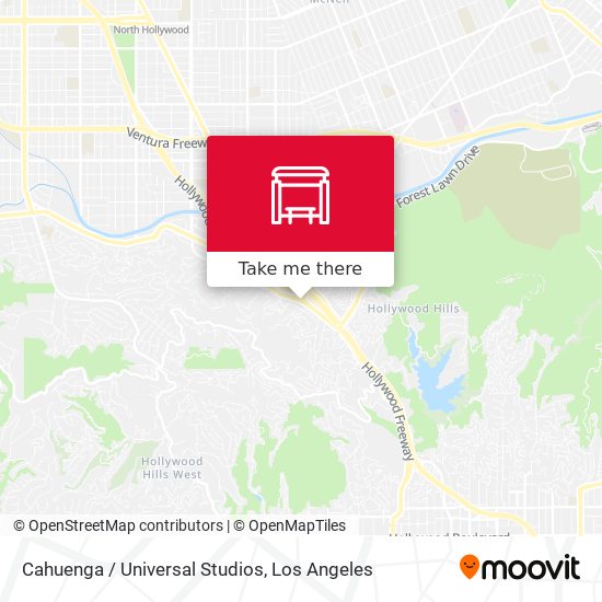 Mapa de Cahuenga / Universal Studios