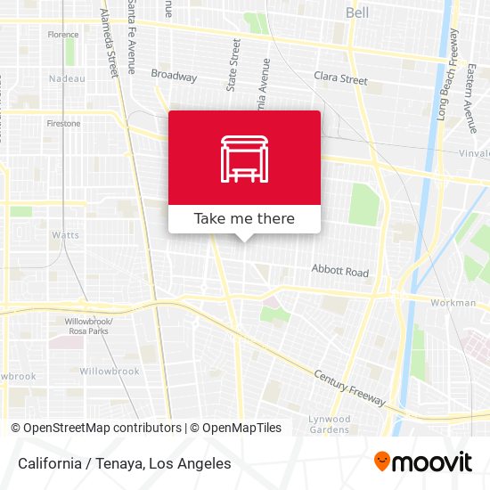 Mapa de California / Tenaya