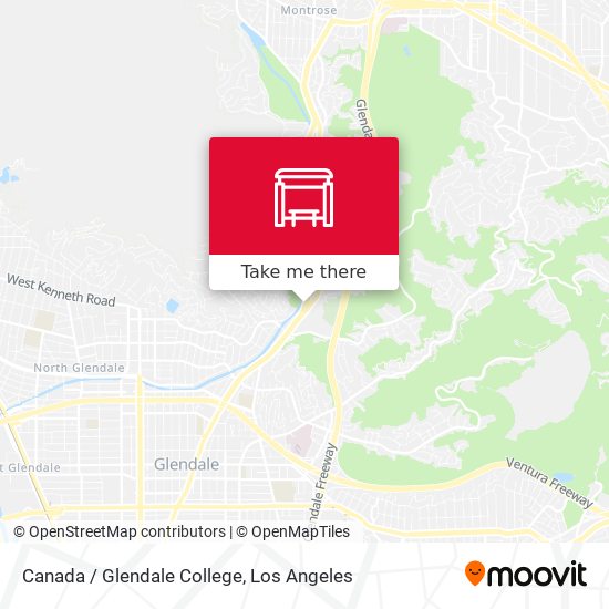 Mapa de Canada / Glendale College