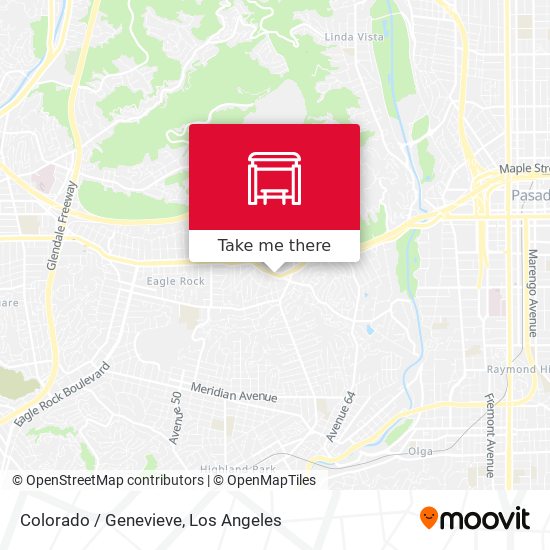 Colorado / Genevieve map