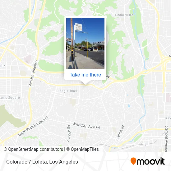 Colorado / Loleta map