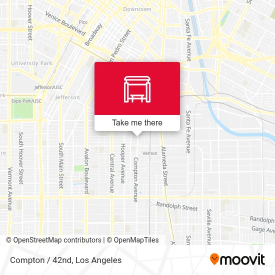 Compton / 42nd map