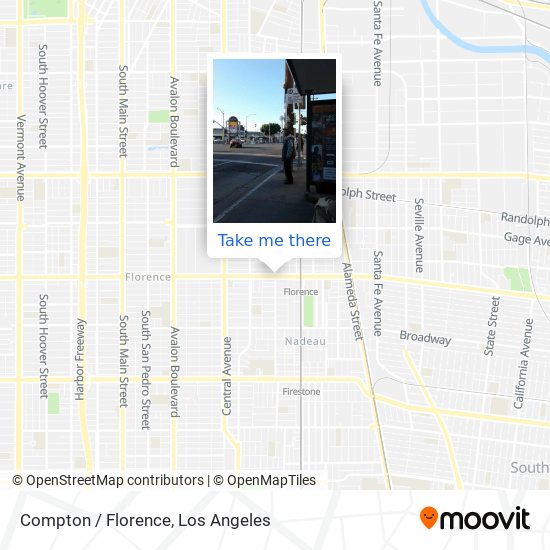 Compton / Florence map