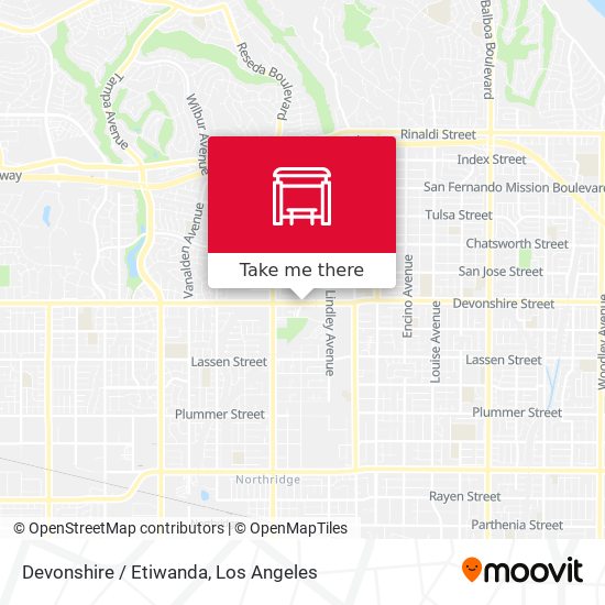 Mapa de Devonshire / Etiwanda