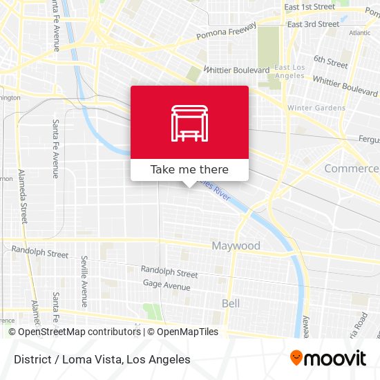 District / Loma Vista map
