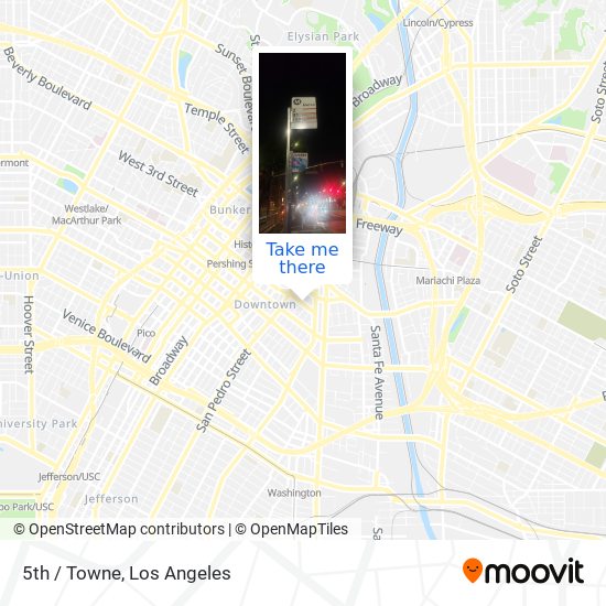 Mapa de 5th / Towne