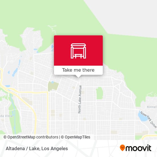 Mapa de Altadena / Lake