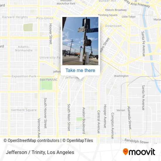 Jefferson / Trinity map