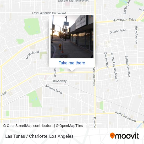Las Tunas / Charlotte map
