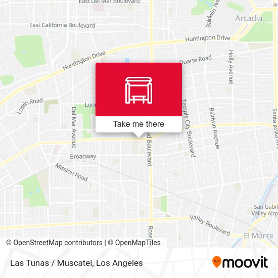 Las Tunas / Muscatel map
