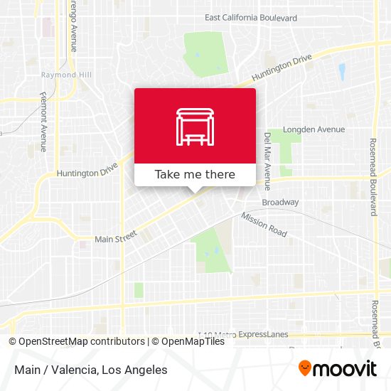 Mapa de Main / Valencia